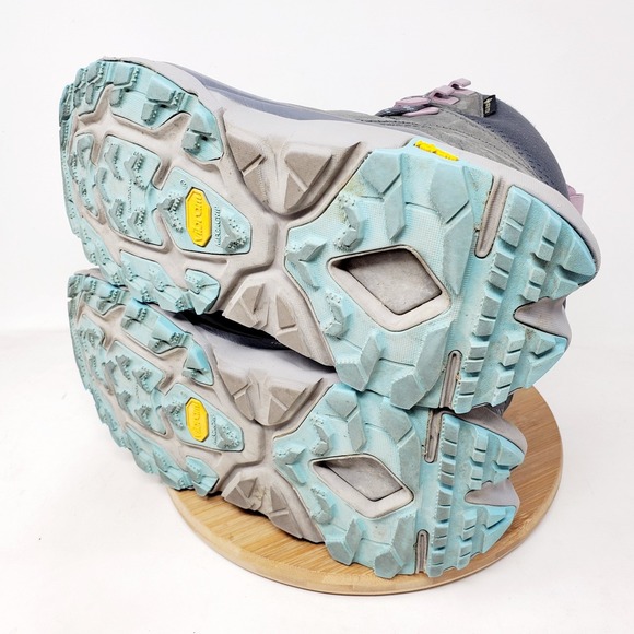 Hoka One One Kaha 2 GTX Boots Womens 9 Trail Waterproof High Top Comfort Sneaker - Picture 12 of 14